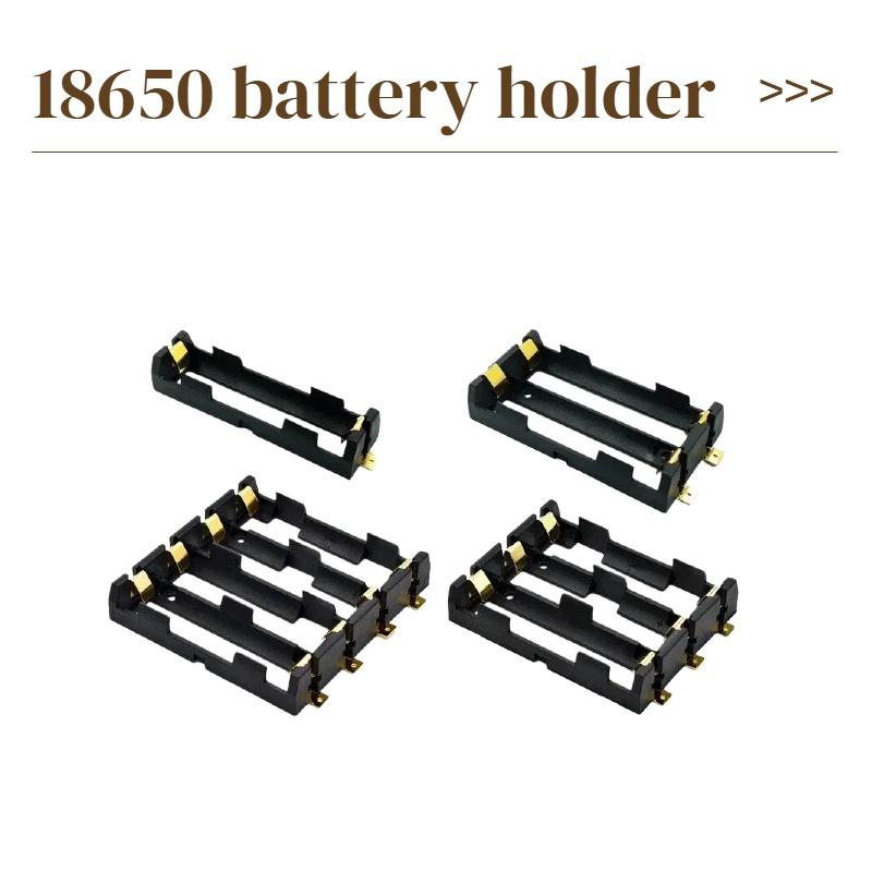 Renewable Energy Sources - 2pcs 18650 SMT Battery Holder 1x2x3x4x