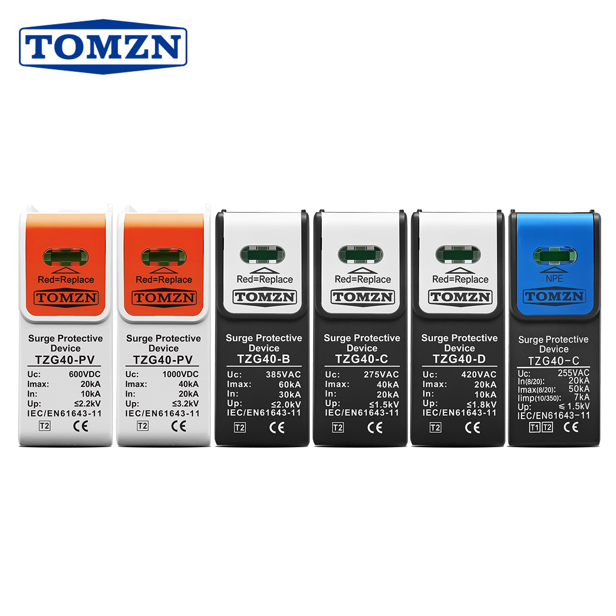 1PCS TZG40 PV Discharge Tube D - Ac Surge Protector 评论和价格