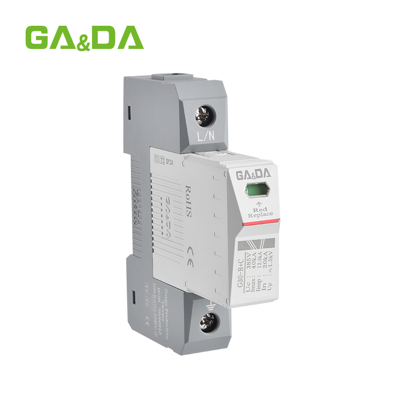 1 Pole Class B+C Din Rail Type - Ac Surge Protector 评论和价格