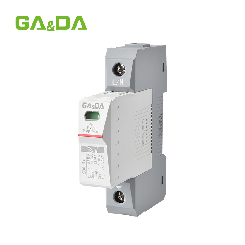 1 Pole Class B+C Din Rail Type - Ac Surge Protector 评论和价格