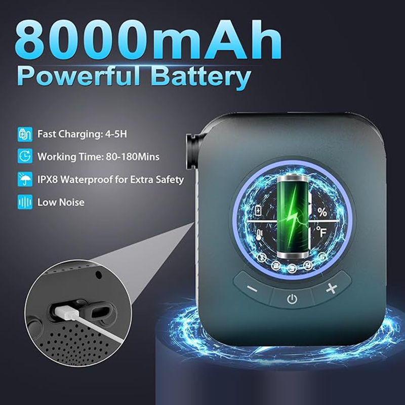 Camping Shower 3.6V 8000mAh IP - Renewable Energy Sources 评论和价格