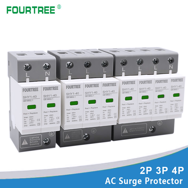 AC SPD Surge Protection 2P 3P  - Ac Surge Protector 评论和价格