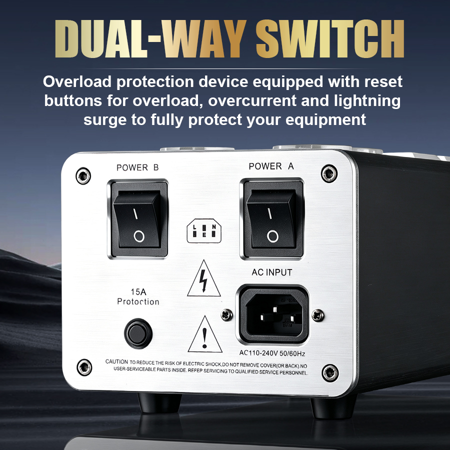 Power Filter Socket 6 Universa - Ac Surge Protector 评论和价格