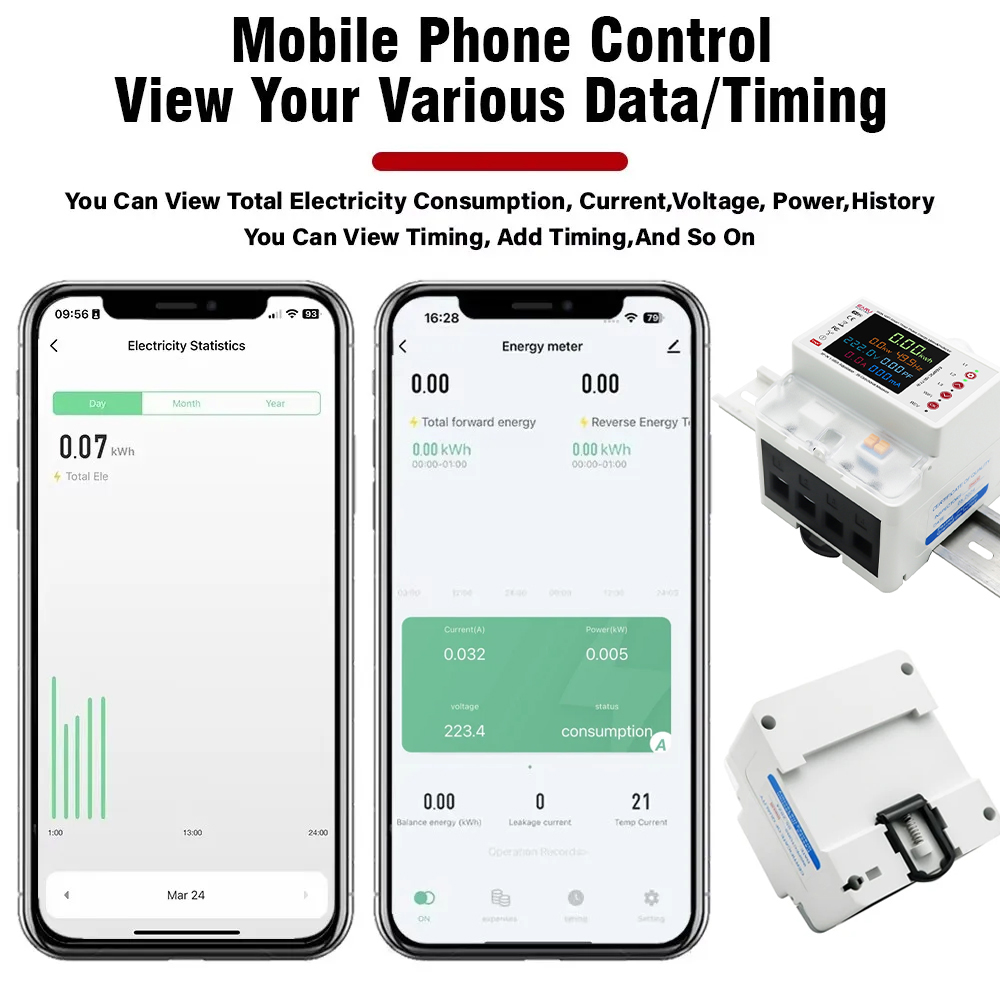 EARU Three Phase Tuya App WiFi - Ac Surge Protector 评论和价格