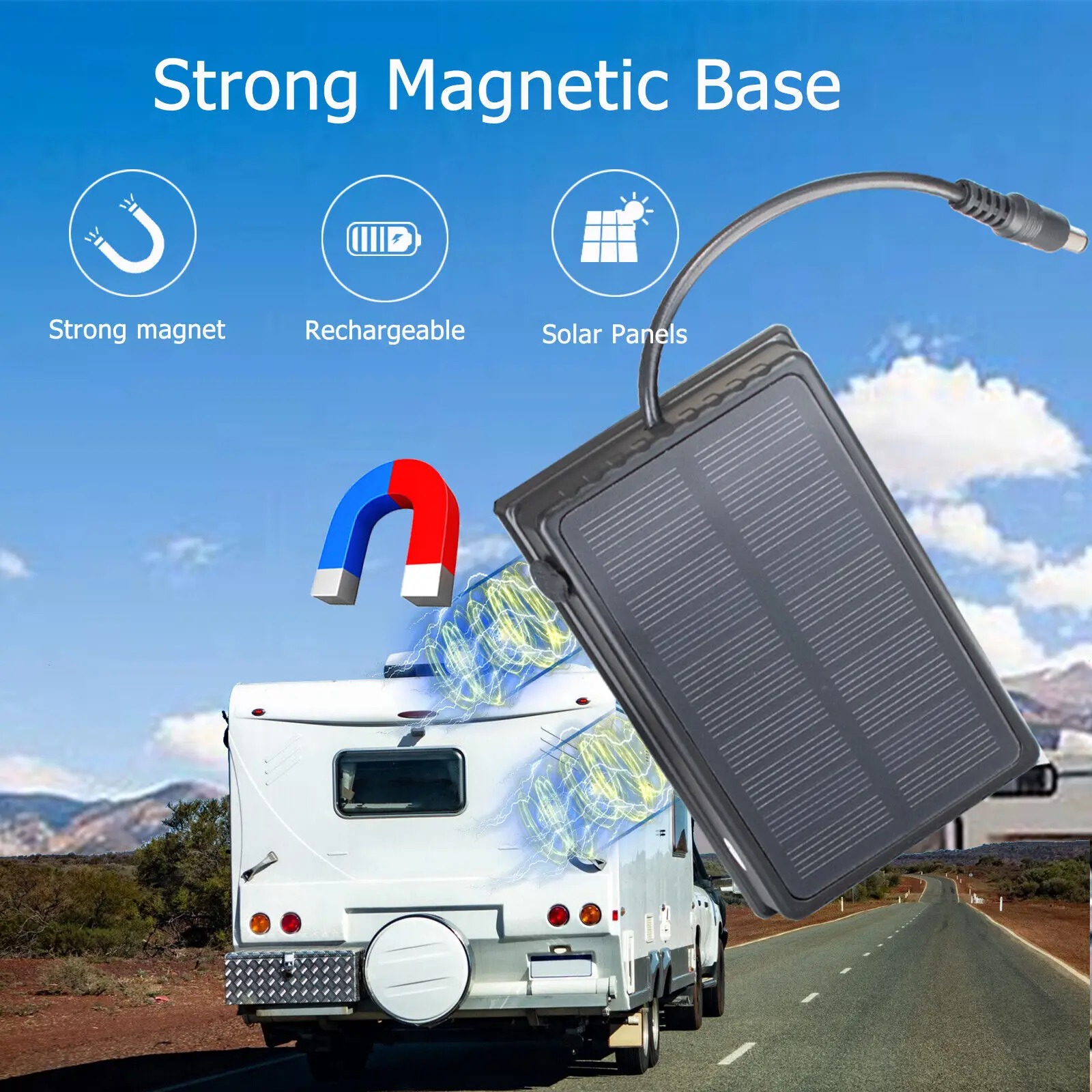 Magnetic Solar Rechargeable Po - Renewable Energy Sources 评论和价格