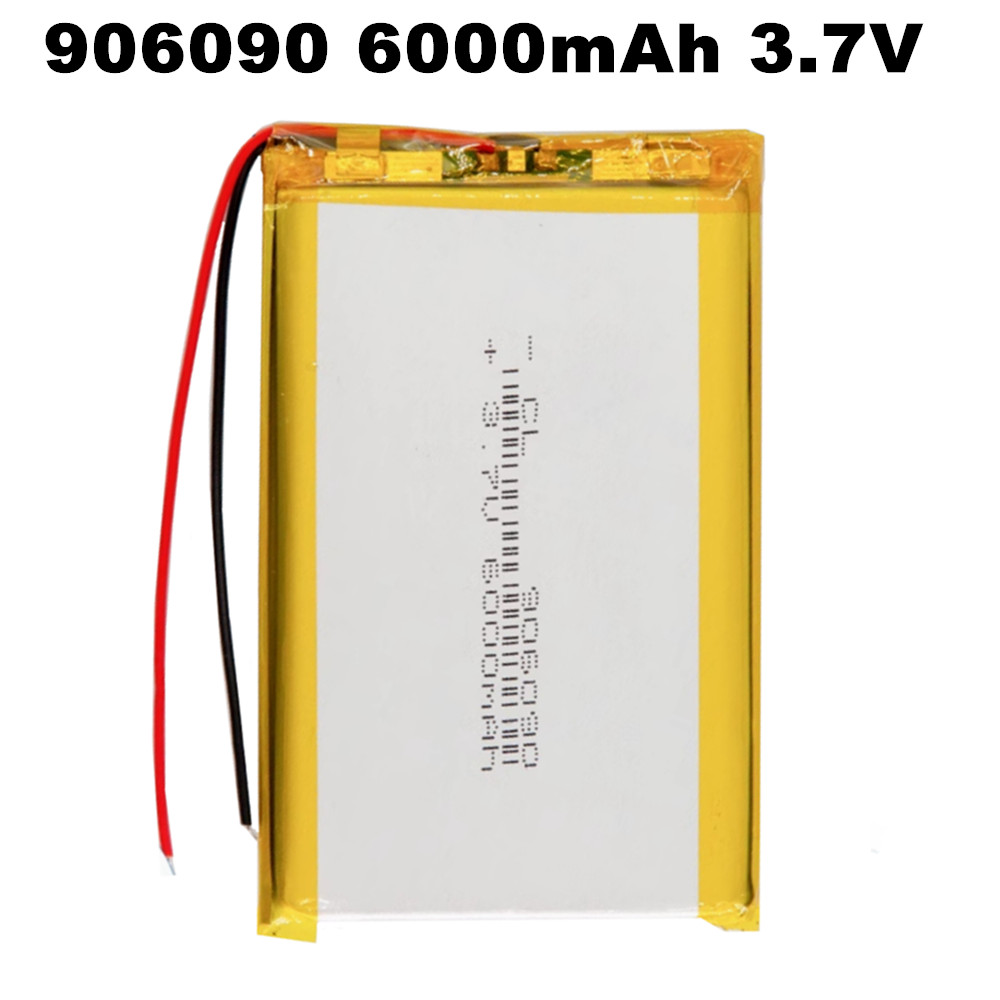 906090 3.7V 6000mAh Lithium Po - Renewable Energy Sources 评论和价格