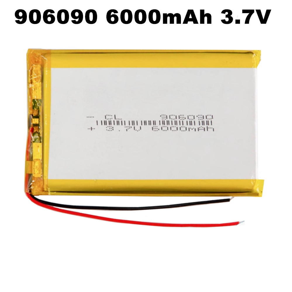 906090 3.7V 6000mAh Lithium Po - Renewable Energy Sources 评论和价格